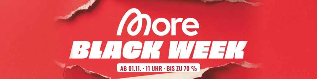 More Black Week 2026: Alla nya produkter presenteras i detalj